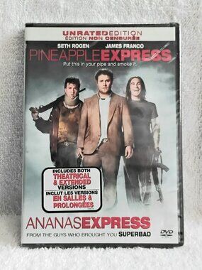 2/$15 Sealed 2009 Pineapple Express Unrated Edition DVD!!